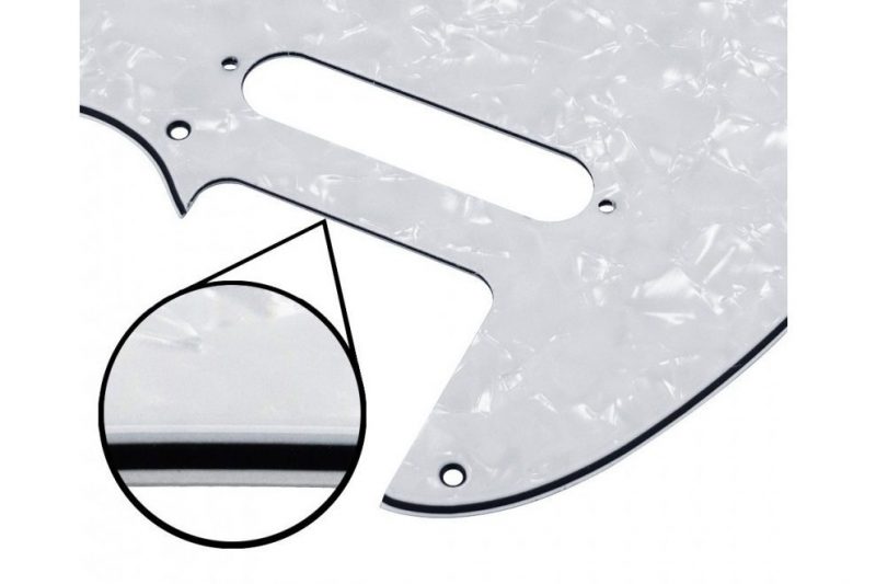 PICKGUARD TELECASTER BLANCO PERLADO