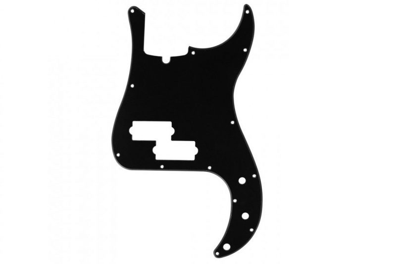 BLACK 1PLY PRECISION BASS PICKGUARD