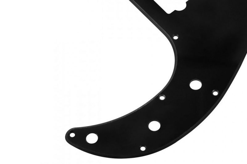 BLACK 1PLY PRECISION BASS PICKGUARD