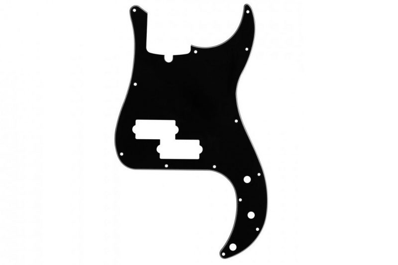 BLACK 3PLY PRECISION BASS PICKGUARD