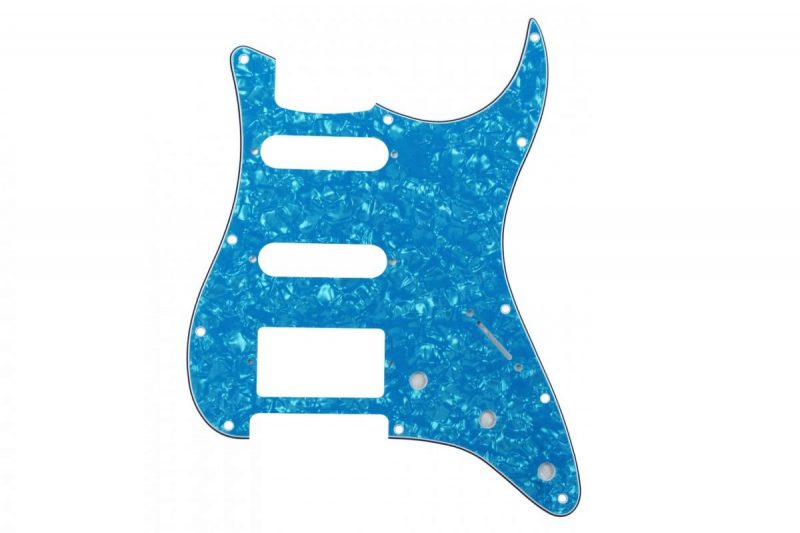 LIGHT BLUE PEARL STRATOCASTER PICKGUARD HSS