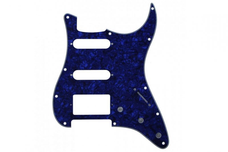 PICKGUARD STRATOCASTER HSS AZUL PERLADO