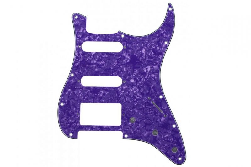 PICKGUARD STRATOCASTER HSS MORADO PERLADO