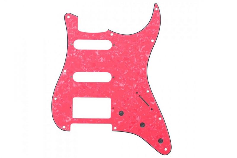PICKGUARD STRATOCASTER HSS ROSA CLARO PERLADO