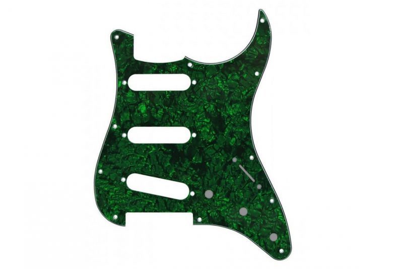 PICKGUARD STRATOCASTER SSS VERDE PERLADO