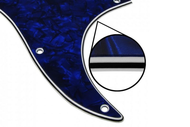 PICKGUARD STRATOCASTER HSS AZUL PERLADO