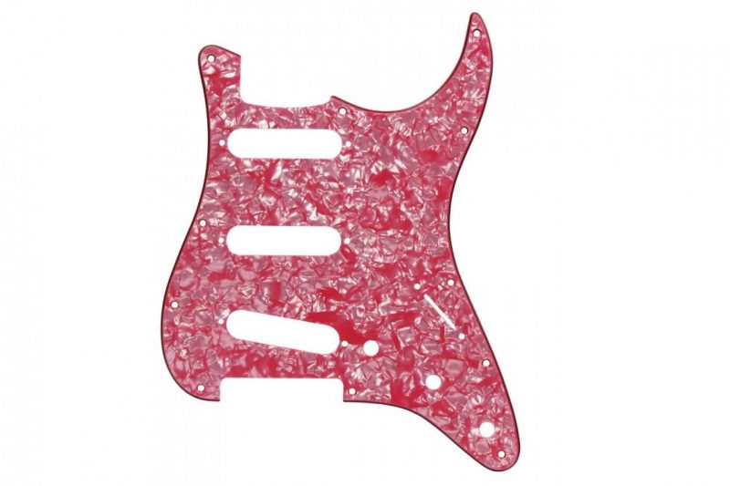 PICKGUARD STRATOCASTER SSS ROSA PERLADO
