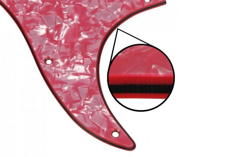 PICKGUARD STRATOCASTER SSS ROSA PERLADO