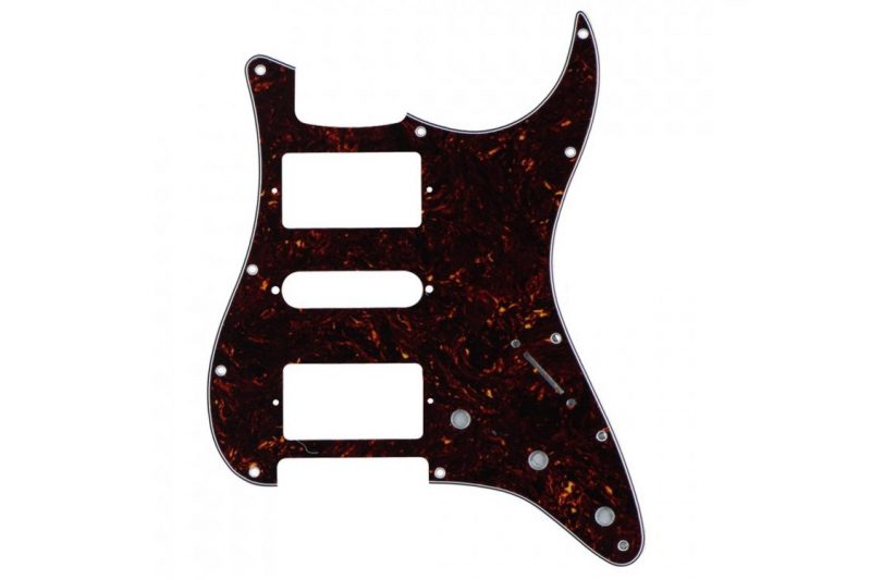 BROWN TORTOISE STRATOCASTER PICKGUARD HSH