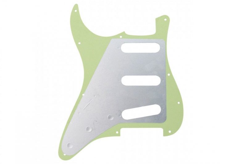 MINT GREEN PEARL STRATOCASTER PICKGUARD SSS