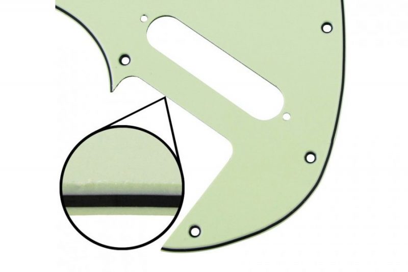 PICKGUARD TELECASTER THINLINE 69 MINT GREEN 3 CAPAS