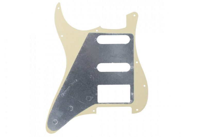 PICKGUARD STRATOCASTER HSS BLANCO ENVEJECIDO PERLADO
