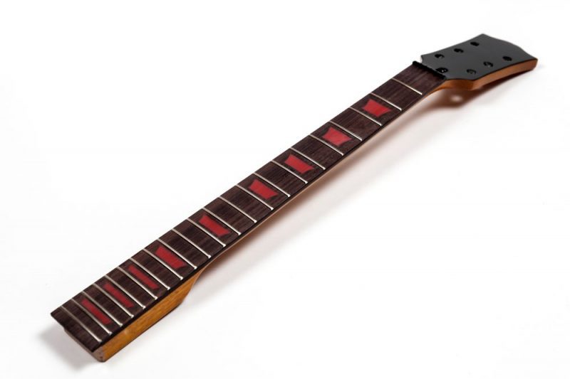MASTIL LES PAUL DE CAOBA Y PALO ROSA TRAPECIOS ROJOS VINTAGE TINT GLOSS