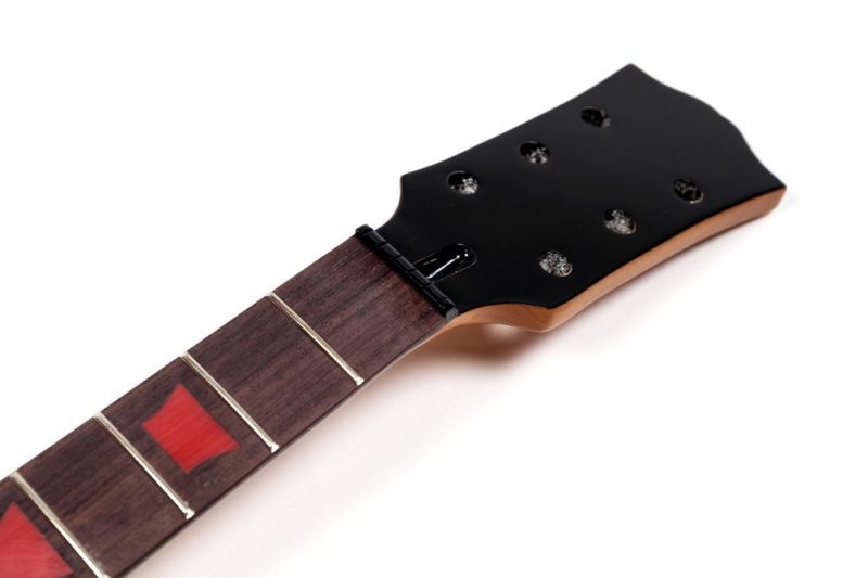 MASTIL LES PAUL DE CAOBA Y PALO ROSA TRAPECIOS ROJOS VINTAGE TINT GLOSS