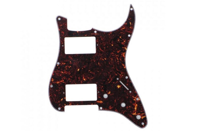 BROWN TORTOISE STRATOCASTER PICKGUARD HH