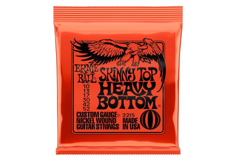 SET DE CUERDAS ERNIE BALL SKINNY TOP HEAVY BOTTOM SLINKY NICKEL 2215