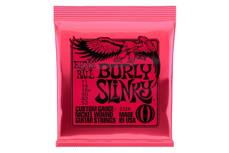 ERNIE BALL BURLY SLINKY NICKEL GUITAR STRINGS 2226