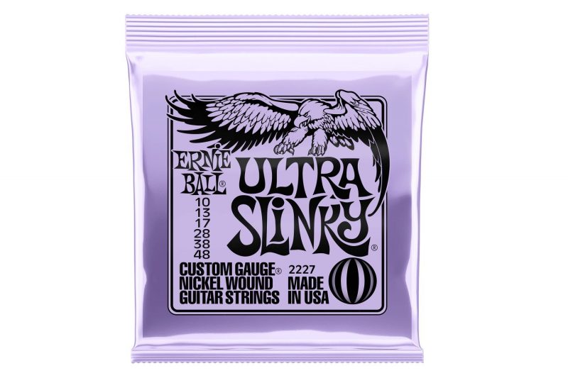 SET DE CUERDAS ERNIE BALL ULTRA SLINKY NICKEL 2227