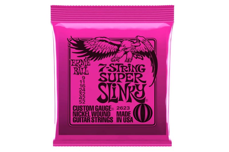 ERNIE BALL 7 STRINGS SUPER SLINKY NICKEL 2623