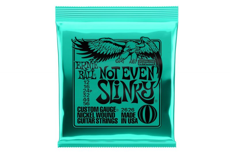 SET DE CUERDAS ERNIE BALL NOT EVEN SLINKY NICKEL 2626