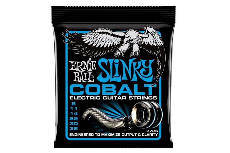 ERNIE BALL EXTRA SLINKY COBALT GUITAR STRINGS 2725