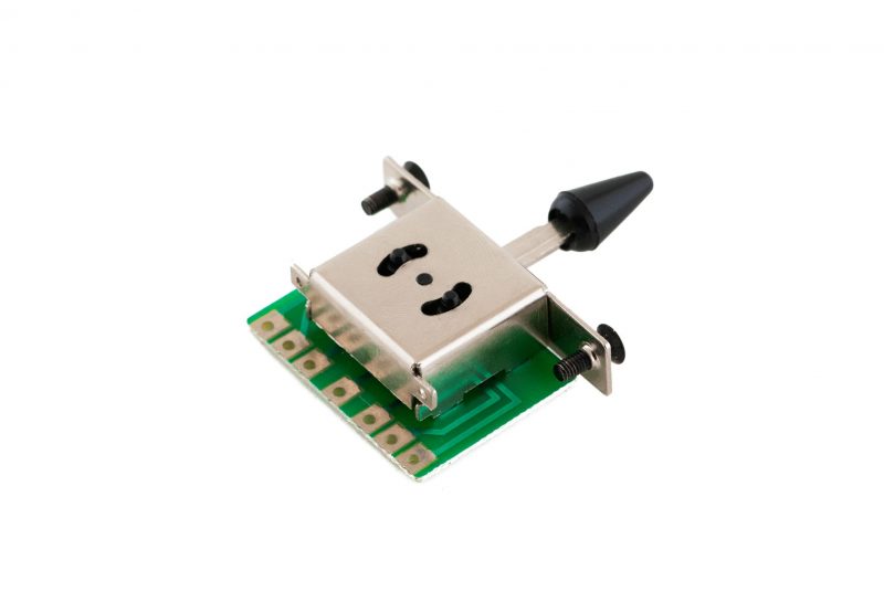 SELECTOR DE PASTILLAS 5 POSICIONES STRATOCASTER NEGRO