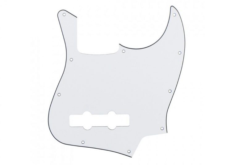 PICKGUARD JAZZ BASS BLANCO 3PLY