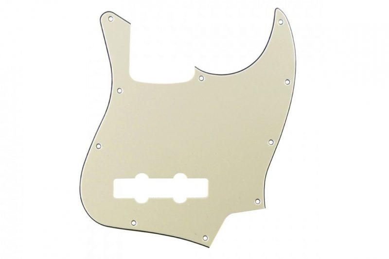 CREAM 3PLY JAZZ BASS PICKGUARD