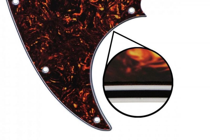 PICKGUARD JAZZ BASS MARRON TORTOISE