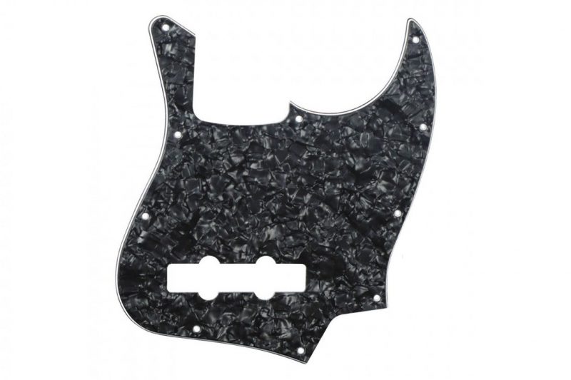 PICKGUARD JAZZ BASS NEGRO PERLADO