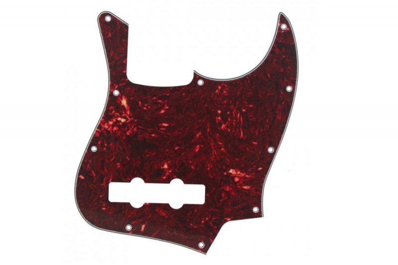 PICKGUARD JAZZ BASS ROJO TORTOISE