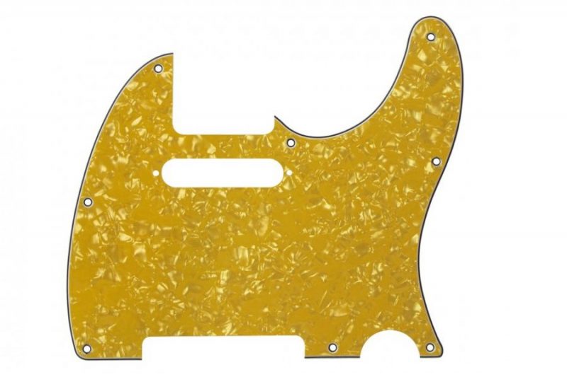 YELLOW PEARL TELECASTER PICKGUARD