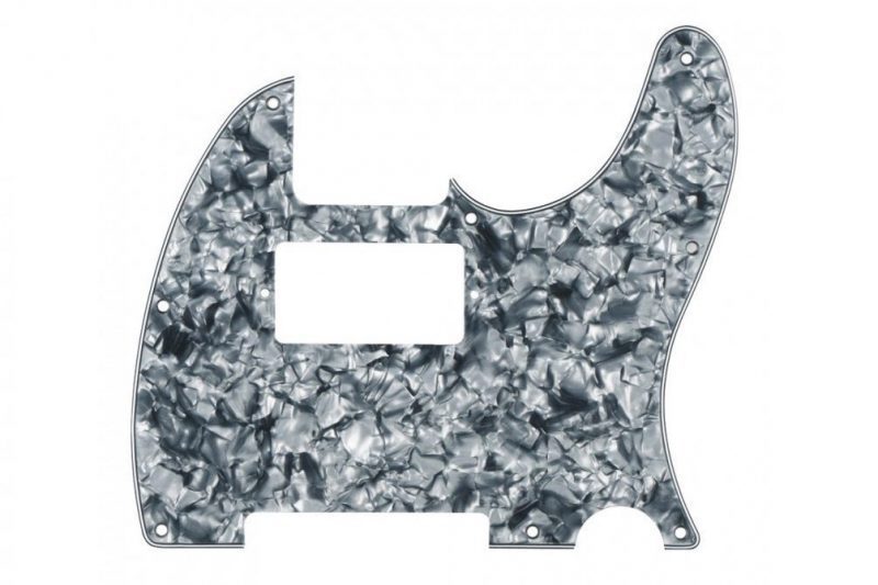 PICKGUARD TELECASTER HUMBUCKER GRIS PERLADO