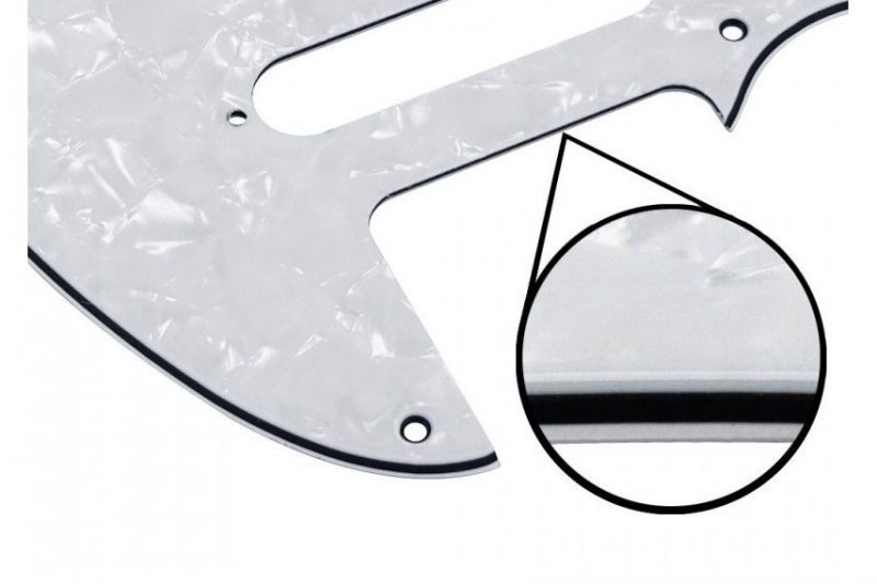 PICKGUARD TELECASTER ZURDO BLANCO PERLADO
