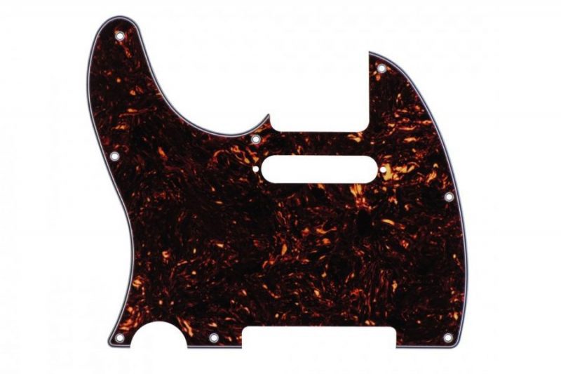 PICKGUARD TELECASTER ZURDO MARRON TORTOISE