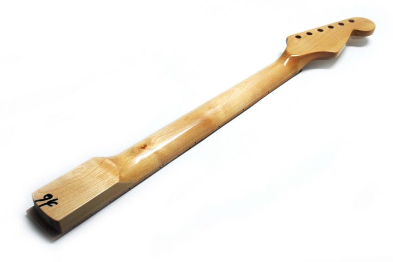 CLEAR GLOSS MAPLE REVERSED 22 FRETS STRATOCASTER NECK