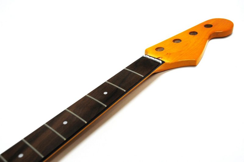 VINTAGE TINT GLOSS MAPLE & ROSEWOOD JAZZ/PRECISION BASS NECK