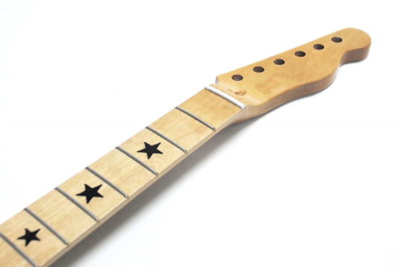 MASTIL TELECASTER DE ARCE 22 TRASTES ESTRELLAS CLEAR GLOSS