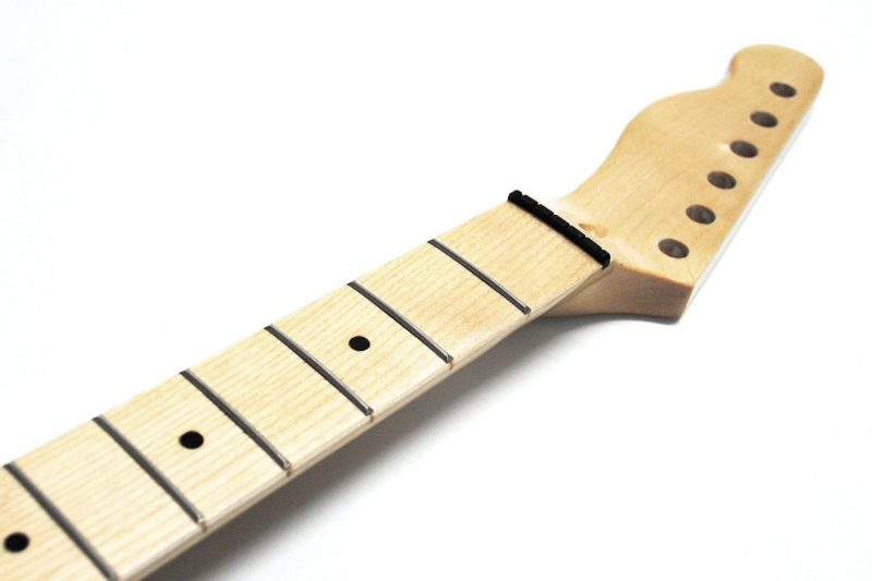 MASTIL TELECASTER INVERTIDO DE ARCE 22 TRASTES CLEAR GLOSS