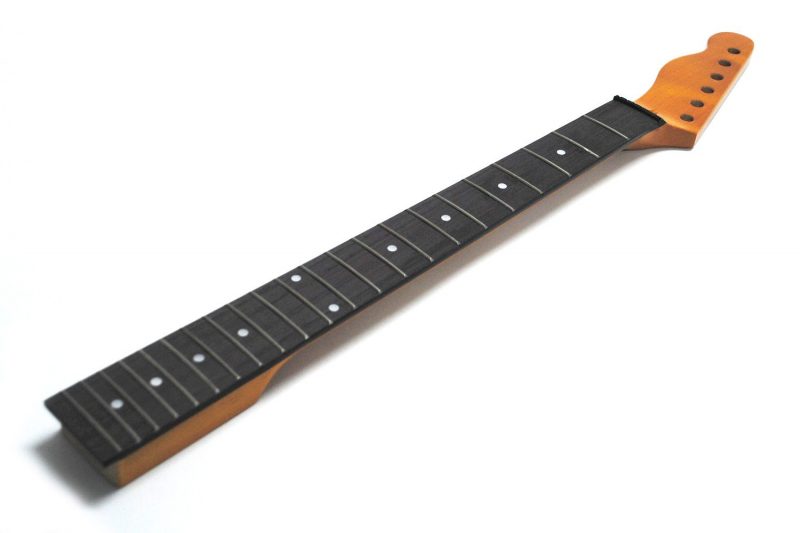 MASTIL TELECASTER INVERTIDO DE ARCE Y COTTONWOOD 22 TRASTES VINTAGE TINT GLOSS