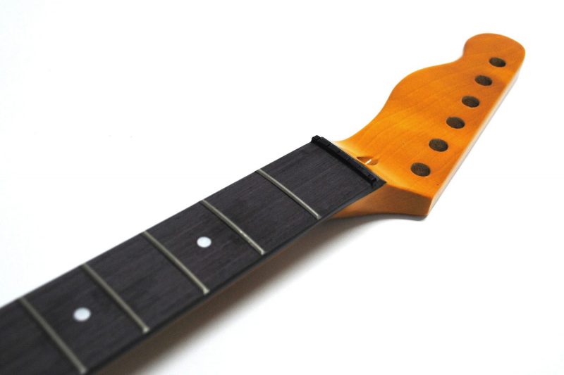 MASTIL TELECASTER INVERTIDO DE ARCE Y COTTONWOOD 22 TRASTES VINTAGE TINT GLOSS