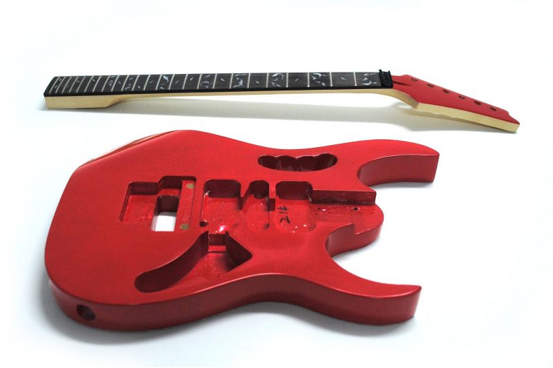 KIT DIY GUITARRA ELECTRICA JEM DE TILO ROJO