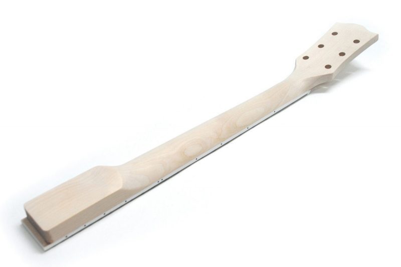 GIBSON HEADSTOCK MAPLE WHITE PEARL TRAPEZIUMS LES PAUL NECK