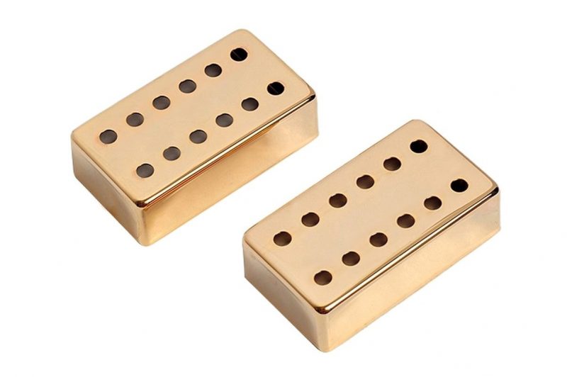 CUBIERTAS ARTEC HUMBUCKER 12 POLOS AJUSTABLES DORADAS