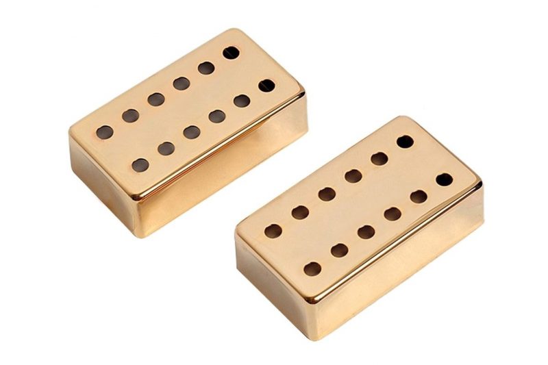 GOLD ARTEC HUMBUCKER 12 ADJUSTABLE POLES COVERS