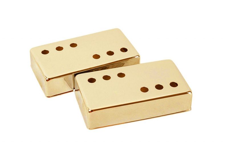 CUBIERTAS ARTEC HUMBUCKER 3+3 POLOS AJUSTABLES DORADAS