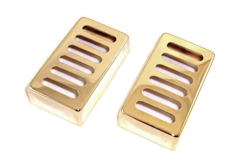CUBIERTAS ARTEC HUMBUCKER 6 RANURAS DORADAS