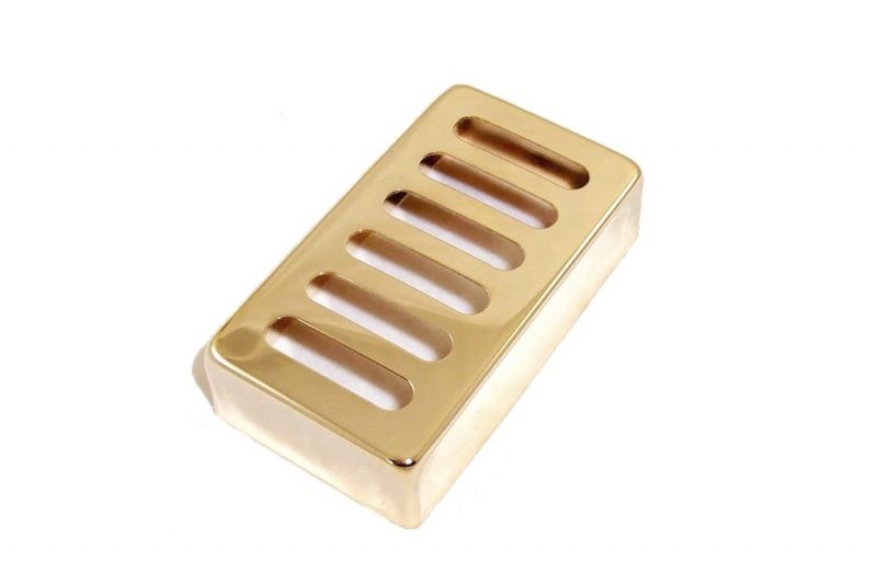 CUBIERTAS ARTEC HUMBUCKER 6 RANURAS DORADAS