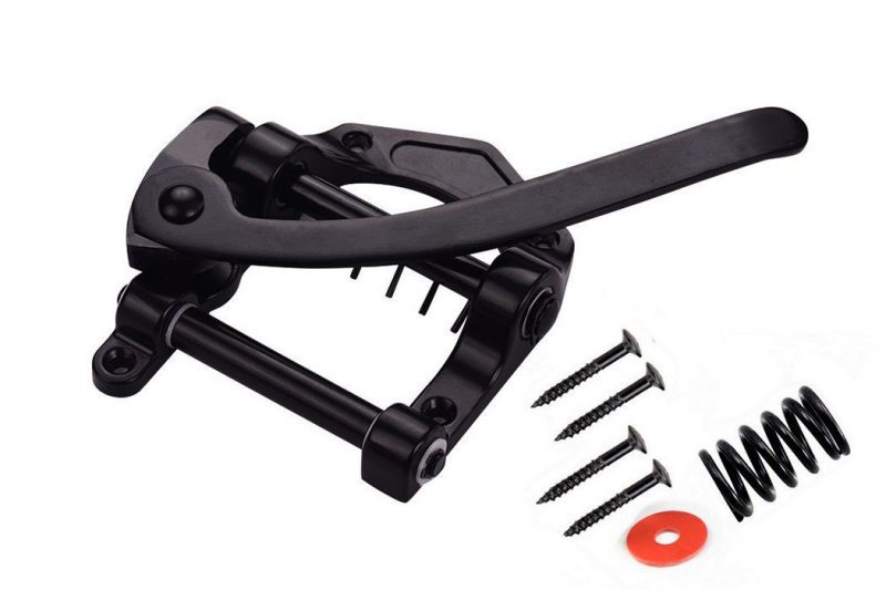 BLACK BIGSBY STYLE TREMOLO VIBRATO BRIDGE