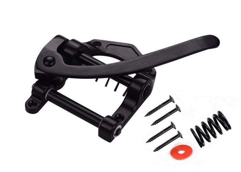 PUENTE TREMOLO VIBRATO ESTILO BIGSBY NEGRO
